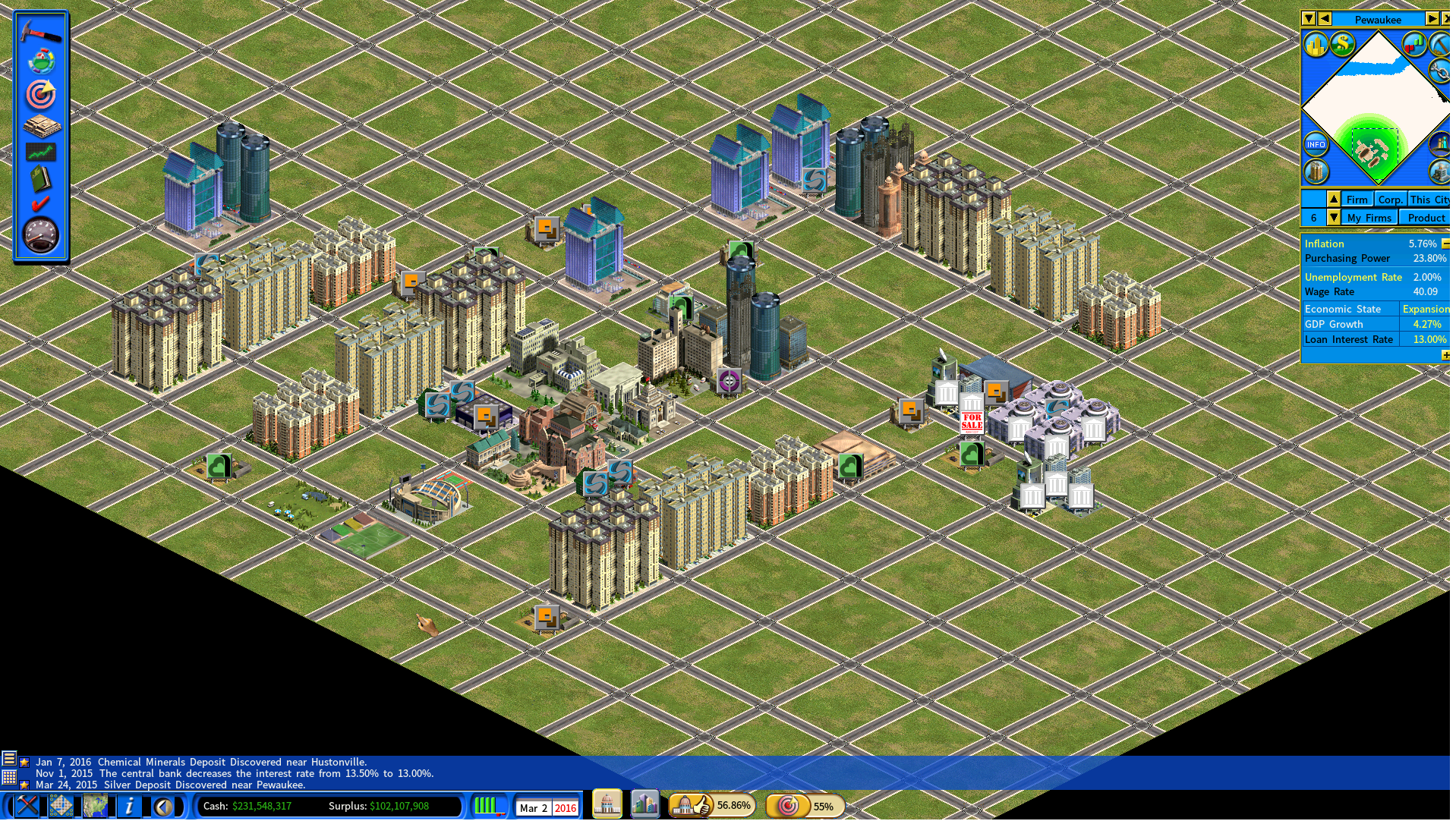 200K people in not much space