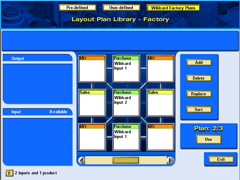 a plan with 2 inputs